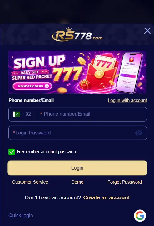 RS778 GAME